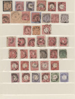 Sachsen - Marken Und Briefe: 1851/1879, Saubere Sammlungspartie Mit Ca. 200 Mark - Saxe
