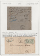 Thurn & Taxis - Marken Und Briefe: 1822/67, Kleine Heimatsammlung "NASSAU" Mit V - Autres & Non Classés