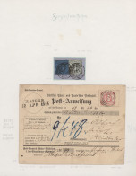 Thurn & Taxis - Marken Und Briefe: 1851/67, Kleine Heimatsammlung "Haiger" Auf S - Autres & Non Classés
