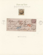 Thurn & Taxis - Marken Und Briefe: 1854/85, Interessante Heimatsammlung "SCHAUMB - Andere & Zonder Classificatie