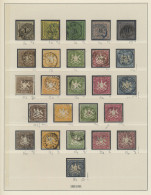 Württemberg - Marken Und Briefe: 1851-1920, Saubere Sammlung In Beiden Erhaltung - Altri & Non Classificati