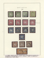 Württemberg - Marken Und Briefe: 1865/1867, Wappen Durchstochen, Sauber Gestempe - Altri & Non Classificati