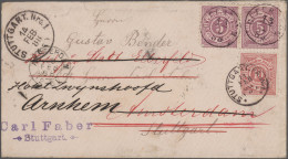 Württemberg - Marken Und Briefe: 1890/1920 Ca.: Etwa 150 Briefe Und Karten Aller - Other & Unclassified