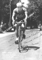 PHOTO CYCLISME REENFORCE GRAND QUALITÉ ( NO CARTE ), BRUNO MONTI TEAM ARBOS 1954 - Wielrennen
