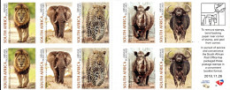 Delcampe - AFRIQUE SUD SOUTH AFRICA 2018 Big Five Booklet Carnet Animal Lion Elephant - Ongebruikt