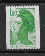 Liberté De Gandon N° 2426i (bandes De Phosphore à Gauche + N° Rouge) ** TTBE - Cote Y&T 2024 De 80 € - 1982-1990 Liberté (Gandon)