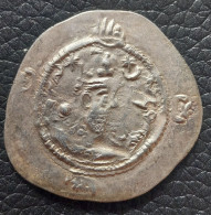 Persian  SASANIAN KINGS. Hormazd IV. 579-590 AD. Silver Drachm  Year 2 , Mint PL - Irán