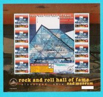 WW14510- S. VICENTE E GRANADINAS 1997- MNH_ MÚSICA_ MUSEU DO ROCK & ROLL - St.Vincent (1979-...)