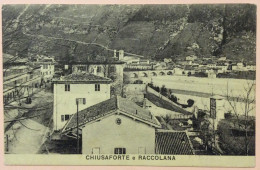 1915 CHIUSAFORTE RACCOLANA / UDINE / Timbro PONTEBBA VENEZIA - Autres & Non Classés