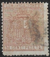 ESPAÑA 1874 - Escudo De España Sello  10 C. Edifil  153 - Usados