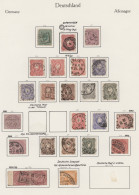 Deutsches Reich: 1875/1920, "Pfennige" Bis "Germania", Sauber Gestempelte Sammlu - Collections
