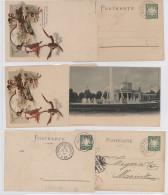 Deutsches Reich: 1898/1945, Sehr Interessanter Bestand Von Mindestens 300 Belege - Collections