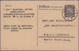 Deutsches Reich: 1925/1945, Sammlung Von Ca. 100 Briefen Und Karten Mit Nettem S - Colecciones