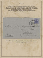 Deutsches Reich - Germania: 1900-1920, Germania-Ausgaben, Bahnpost, 42 Belege, I - Sammlungen