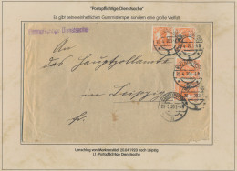 Deutsches Reich - Germania: 1905-1920 (ca.), Germania-Ausgaben, Zusammenstellung - Colecciones