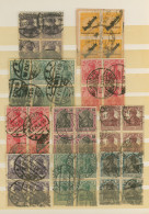Deutsches Reich - Inflation: 1911/1923, Gestempelte Spezial-Sammlungspartie Von - Collections