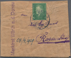 Deutsches Reich - Weimar: 1925/1933, Partie Von 14 Briefen Und Karten, Alle Fran - Sammlungen