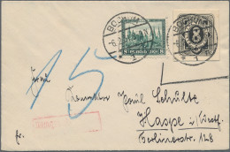 Deutsches Reich - Weimar: 1925/1934, Partie Von 13 Briefen Und Karten, Alle Fran - Verzamelingen