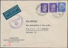 Deutsches Reich - 3. Reich: 1933/1944, Partie Von über 100 Briefen, Karten Und G - Brieven En Documenten