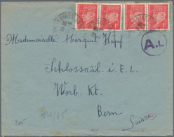 Deutsches Reich - 3. Reich: 1933/1944, Partie Von über 100 Briefen, Karten Und G - Cartas & Documentos