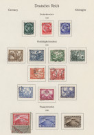 Deutsches Reich - 3. Reich: 1933/45, Sauber Gestempelte Sammlung Im Klemmbinder, - Gebraucht