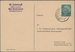 Deutsches Reich - 3. Reich: 1934/1940, Partie Von 13 Briefen Und Karten, Alle Fr - Lettres & Documents