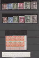 Deutsches Reich - 3. Reich: 1934/1945, Saubere Sammlungspartie Mit Spezialitäten - Used Stamps