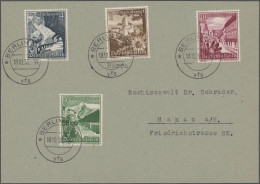 Deutsches Reich - 3. Reich: 1936/1944, Sammlung Von Ca. 89 Belegen Mit Insbesond - Covers & Documents