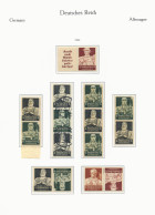 Deutsches Reich - Zusammendrucke: 1934-1941, Sammlung Von Rund 1000 Zusammendruc - Zusammendrucke