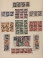 Deutsches Reich - Dienstmarken: 1920, Dienstmarken Mit Aufdruck Deutsches Reich - Officials