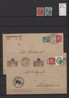 Deutsches Reich - POL-Lochungen: 1927/1938 (ca.), Umfangreiche Sammlung Von Lose - Service
