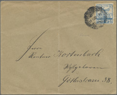 Deutsches Reich - Privatpost (Stadtpost): 1887/1900, Vielseitige Sammlung Von 54 - Private & Local Mails