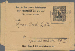 Deutsches Reich - Privatpost (Stadtpost): STRASSBURG, Lot Mit 24 Sauberen Meist - Postes Privées & Locales
