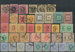 Deutsches Reich - Privatpost (Stadtpost): WIESBADEN, 1886-1898, Sauberes Lot Aus - Private & Local Mails