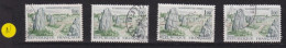 4 Timbres Oblitérés N° 1440 Alignement De Carnac - Usati