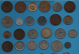 LOT MONNAIES 50 COINS VOIR LISTE / SEE LISTE - Kiloware - Münzen