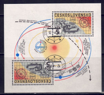 CSSR 1985 - Interkosmosprogramm, Block 64, Gestempelt / Used - Hojas Bloque
