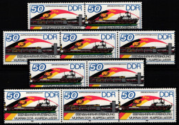 DDR W Zd 692-W Zd 695 Postfrisch #KZ379 - Altri & Non Classificati