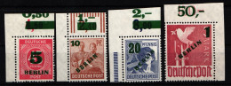 Berlin 64-67 Postfrisch Rand Mit Falz #KB073 - Andere & Zonder Classificatie