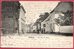 C.P. Chièvres =  La  Rue  Saint  Jean - Chievres