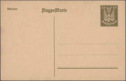 Deutsches Reich - Ganzsachen: 1924/1932, Ganzsachen Postkarten Und Bildpostkarte - Autres & Non Classés