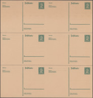 Deutsches Reich - Ganzsachen: 1927, Ganzsachenkarte 5 Pfg. Schiller Gezähnt Als - Altri & Non Classificati