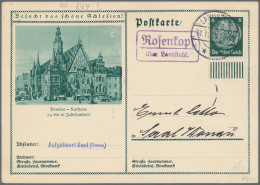 Deutsches Reich - Ganzsachen: 1932/1934, Bildganzsachenkarte 6 Pfg. Ebert Dunkel - Sonstige & Ohne Zuordnung