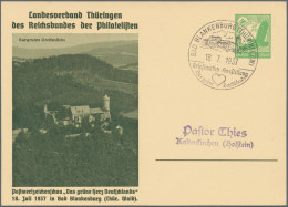 Deutsches Reich - Ganzsachen: 1933/1942, Partie Von Ca. 160 Ganzsachen Meist Ung - Autres & Non Classés