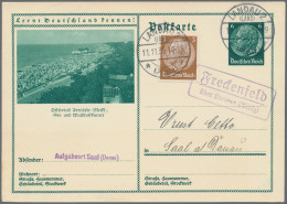 Deutsches Reich - Ganzsachen: 1934/1935, Bildganzsachenkarte 6 Pfg. Hindenburg D - Sonstige & Ohne Zuordnung