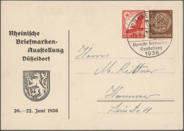 Deutsches Reich - Ganzsachen: 1937/1941, Saubere Sammlung Von 53 Privat-Ganzsach - Altri & Non Classificati