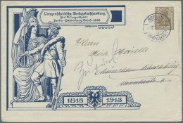 Deutsches Reich - Privatganzsachen: 1900/1914 (ca.), Germania, Sammlung Von 87 P - Andere & Zonder Classificatie