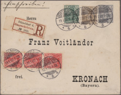 Deutsches Reich - Privatganzsachen: 1900/1916 (ca.), Germania, Sammlung Von 89 P - Andere & Zonder Classificatie