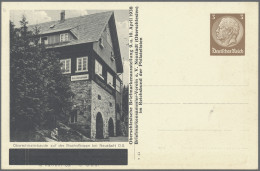 Deutsches Reich - Privatganzsachen: 1935/1940 (ca.), Privatganzsachenkarte 3 Pfg - Other & Unclassified