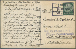 Deutsches Reich - Stempel: 1873/1943, Partie Von Ca. 92 Briefen Und Karten Mit A - Machines à Affranchir (EMA)